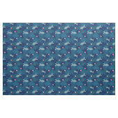 Tissu Pêche Motif Camo bleu (Fat Quarter)
