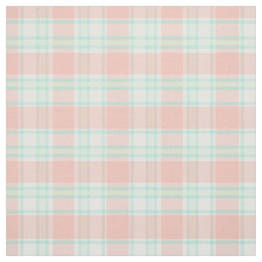 Tissu Pêcher Turquoise vert Plat (Échantillon)