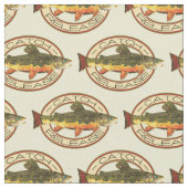 Tissu Pêcheur de truites à la capture et à la libération (Fermer)