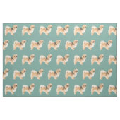 Tissu peigné d'espagnol tibétain (crème) (Fat Quarter)