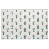 Tissu peint d'art de langouste (Fat Quarter)