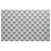 Tissu Peinture couleur Leopard moderne (Yard)