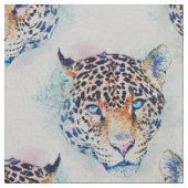 Tissu Peinture couleur Leopard moderne (Fermer)