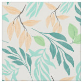 Tissu Peinture d'aquarelle Turquoise et orange (Fermer)