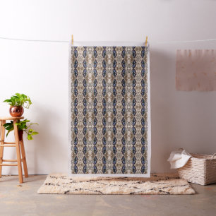 Tissu Peinture de papillon bleu de l'amiral blanc du sud