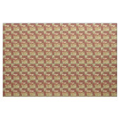 Tissu Peinture florale avec traits de pinceau visibles (Yard)