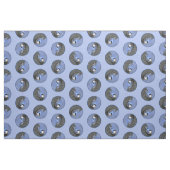 Tissu Peinture Nuthatch à poitrine blanche Oiseau origin (Fat Quarter)