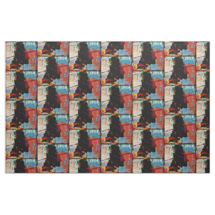 Tissu Pèlerin d'art moderne