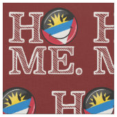 Tissu Pendaison de crémaillère de sourire de drapeau (Fermer)