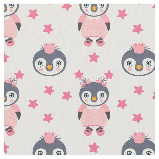 Tissu Penguin baby girl (Fermer)