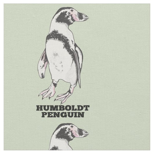 Tissu Penguin de Humboldt (Fermer)