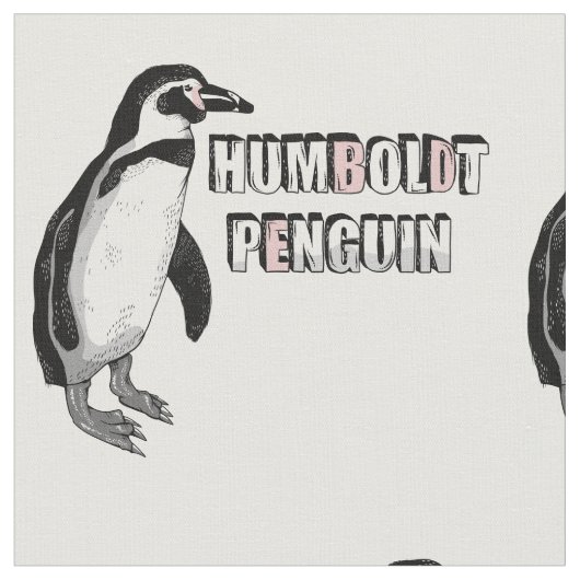 Tissu Penguin de Humboldt (Fermer)