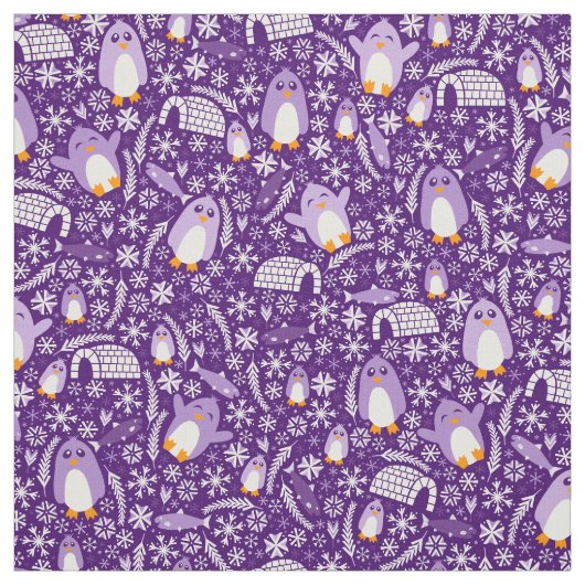 Tissu Penguin Wonderland (Échantillon)