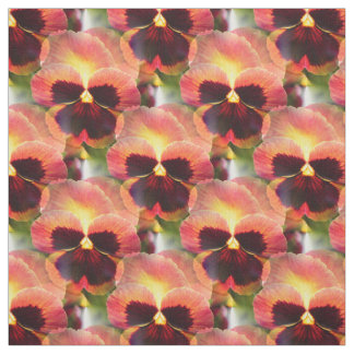 Tissu Pensée de luciole de jardin de cottage - 4 pouces