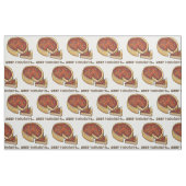 Tissu Pensées profondes Plat profond Pepperoni Pizza Foo (Fat Quarter)