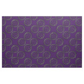 Tissu Pentacules d'argent Pagan Goth Altar Fabric (Fat Quarter)