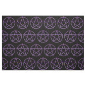 Tissu Pentagone étoilé pourpre de zèbre (Fat Quarter)