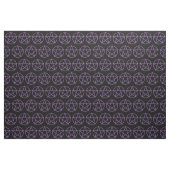 Tissu Pentagone étoilé pourpre de zèbre (Yard)