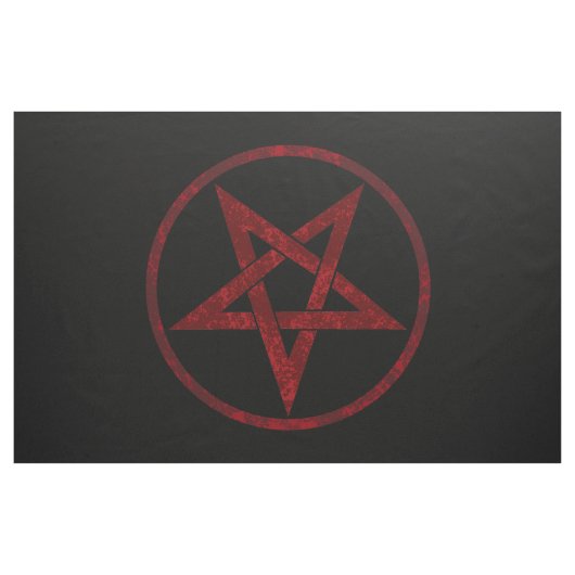 Tissu Pentagram Red Devil (Yard)