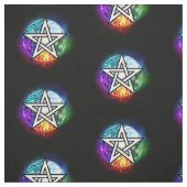 Tissu pentagramme du Wiccan (Échantillon)