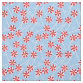 Tissu Pepperment Minets bonbons Noël (Échantillon)