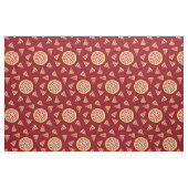 Tissu Pepperoni Pizza Cute Nourriture Enfants (Fat Quarter)