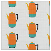 Tissu Percolateur de café orange (Fermer)