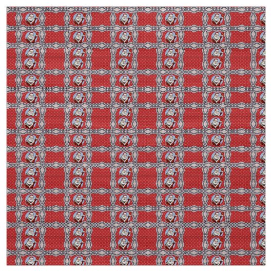 Tissu père Noël (Échantillon)