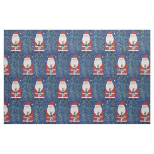 Tissu Père Noël avec stockage