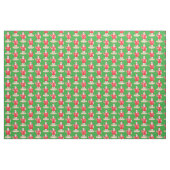 Tissu Père Noël tropical (Yard)