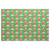 Tissu Père Noël tropical (Fat Quarter)