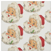 Tissu Père Noël Vintage rétro (Échantillon)