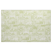 Tissu période de noël perle verte (Fat Quarter)