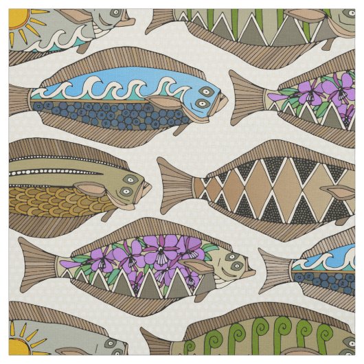 Tissu Perle d'Alaska de flétan (Échantillon)