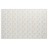 Tissu Perles de champagne blanc ivoire et soie (Fat Quarter)