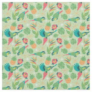 Tissu Perroquet Tiki