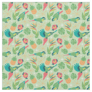 Tissu Perroquet Tiki