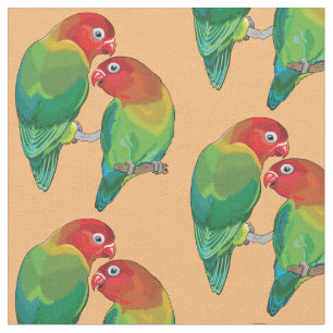 Tissu perroquets de pêcheurs