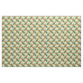 Tissu Perroquets et fruit tropical (Yard)