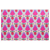 Tissu Perroquets roses et violets (Fat Quarter)