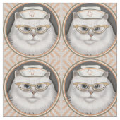 Tissu Persan Cat Nurse (Fermer)