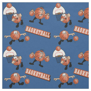 Tissu Personnage De Basketball Silly