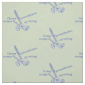 Tissu Personnalisation Drôle Ecriture Créative (Échantillon)