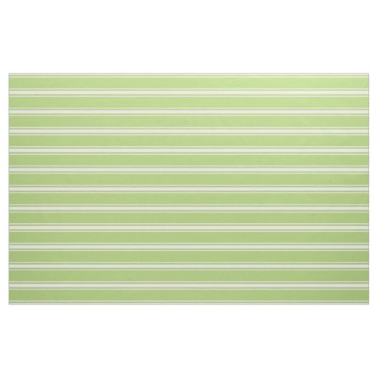 Tissu personnalisé Lime Green Stripes (Yard)