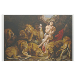 Tissu personnalisé Lions Den