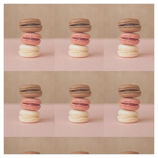 Tissu personnalisé Macarons (Échantillon)
