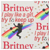 TISSU PERSONNALISÉ SOCCER STAR (Fermer)