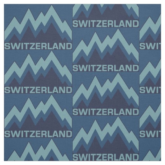 Tissu personnalisé suisse (Échantillon)