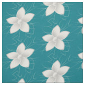 Tissu Pétales blancs (Échantillon)