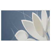 Tissu pétales de pierre blanche (Fat Quarter)